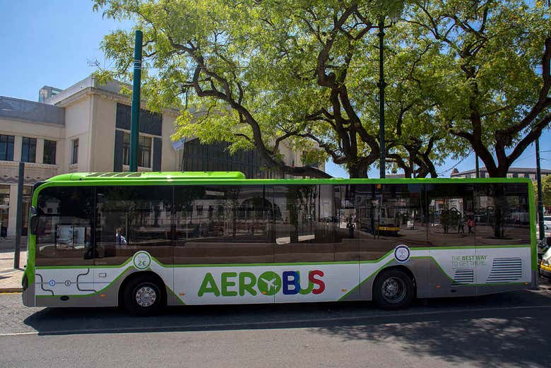 Autobús por el centro de Lisboa