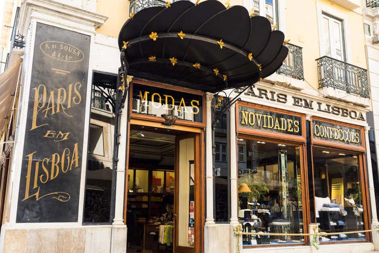 Tienda típica de Chiado