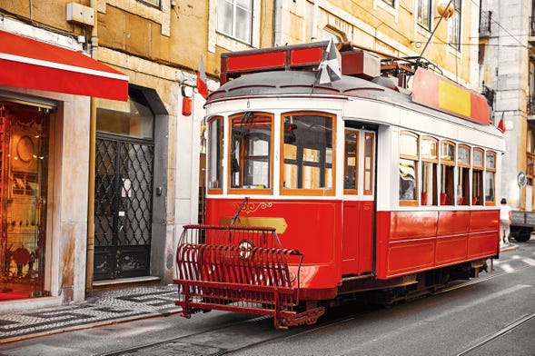 Tranvía turístico de Lisboa + Ascensor de Santa Justa